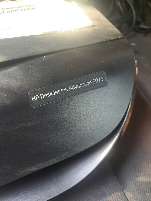 Vând imprimanta A4 HP ink advantage 5075