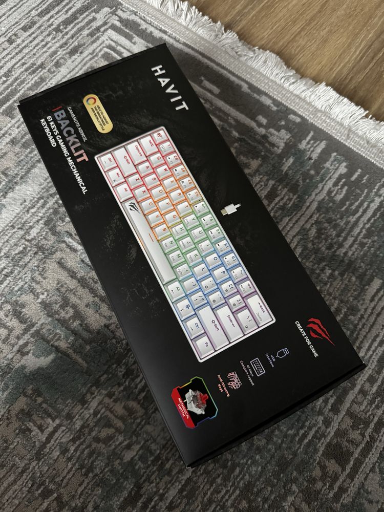 Механическая клавиатура Havit KB903L Mini 60%