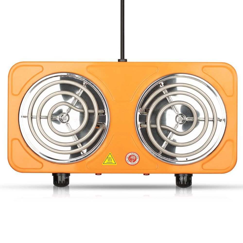 Плитка электрическая RAF 2х комфорки 2000W 220в доставка