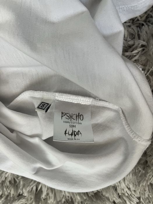 Тениска на Luda Psycho 4 бяла
