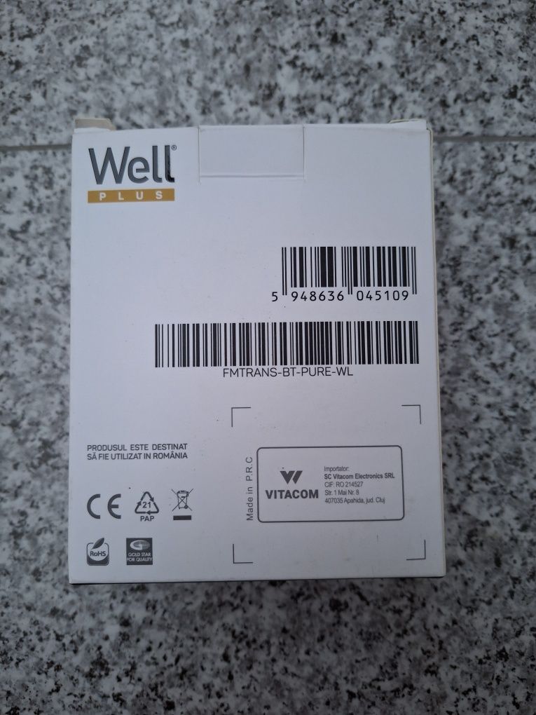 Modulator Bluetooth Auto FM Weel