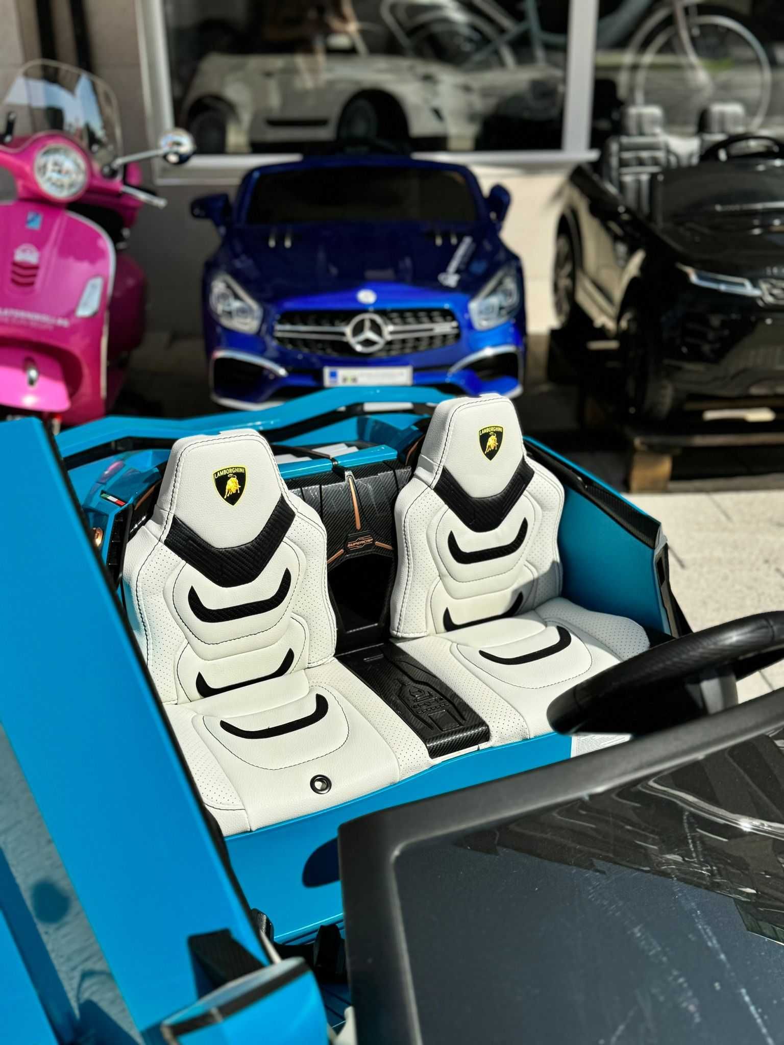 Лицензирана Акумулаторна Кола Lamborghini Sian, 4х4, 400W, 24V/9Ah