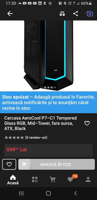 Carcasa PC Aerocool P7-C1 Tempered Glass