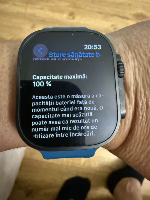 Apple watch ultra 2 bleck impecabil