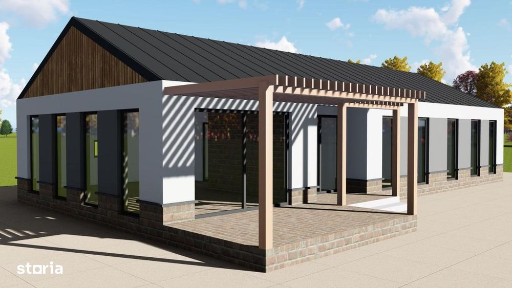 Casa pe un singur nivel, 120 mp,teren 500 mp,Voinicenilor, Unirii