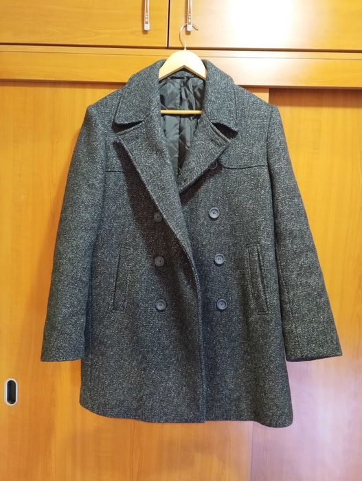 Palton barbatesc lana marime L