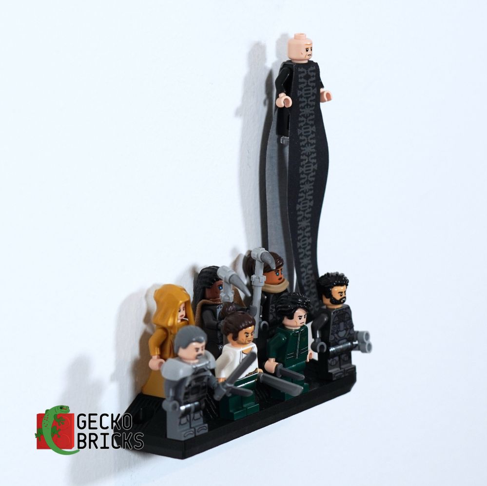 Дисплей(стойка) за стена за Лего 10327 (Lego 10327)