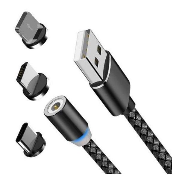 Cablu magnetic incarcare telefon 3 in 1