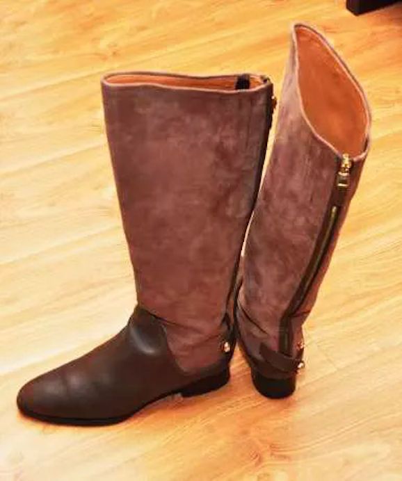 Vand cizme din piele, marime 39-40.