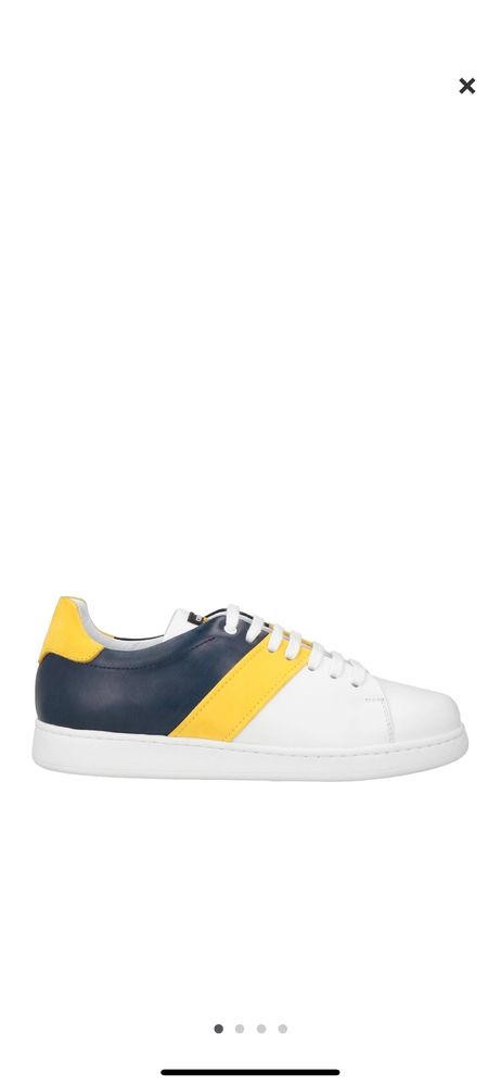 Новые кожаные кроссовки Cerruti 1881, размер 45 (EU 46 / US 12)