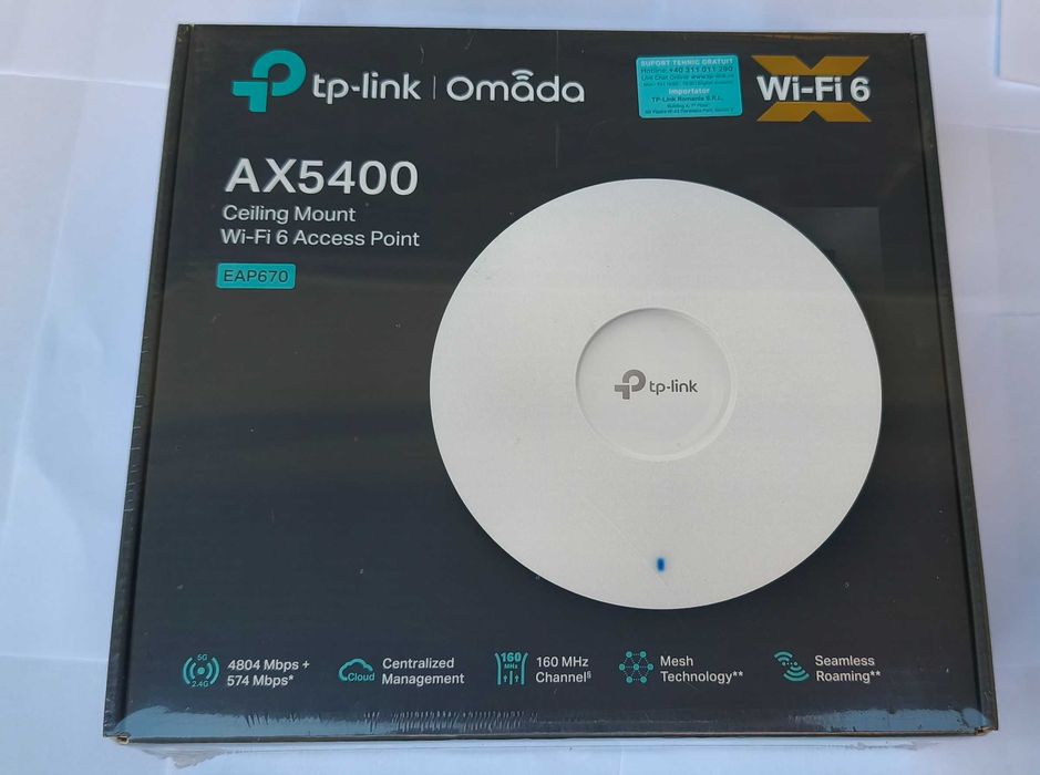 Access point Omada by TP-LINK Gigabit EAP670 Dual-Band