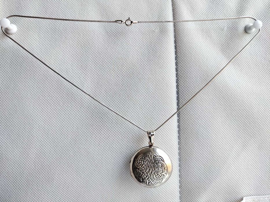 925 Lant Pandantiv Argint Cu Binecuvantare Locas Pentru Poza