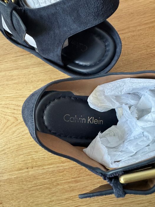 Sandale cu platformă Calvin Klein