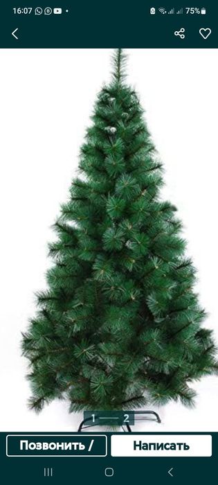 Продам елку срочно  высота 1,60 почти новый райое Центральный рынок а