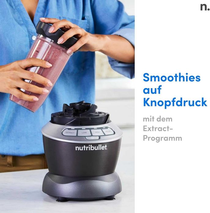 Блендер Nutribullet Combo 1.6L (NBF450DG) 1000W