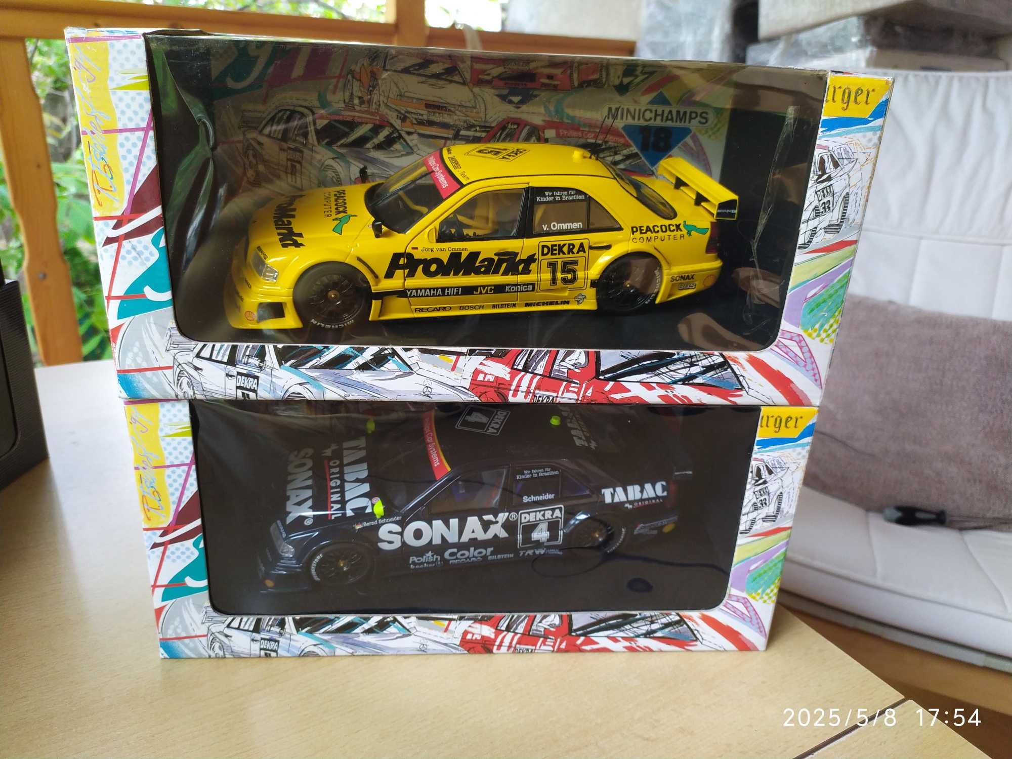 1:18 Метални Модели на MERCEDES C-Klass DTM Team AMG - UT models