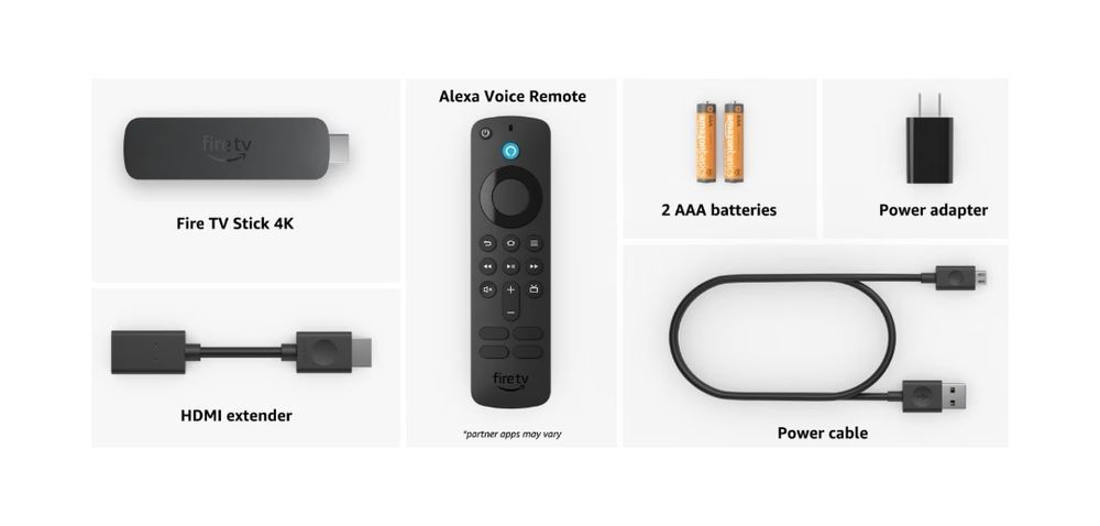Media player Amazon Fire TV Stick 4K (2024), Wi-Fi, Alexa Voice Remote