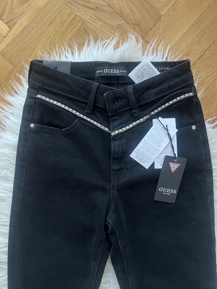 Черни дънки Guess, XS размер