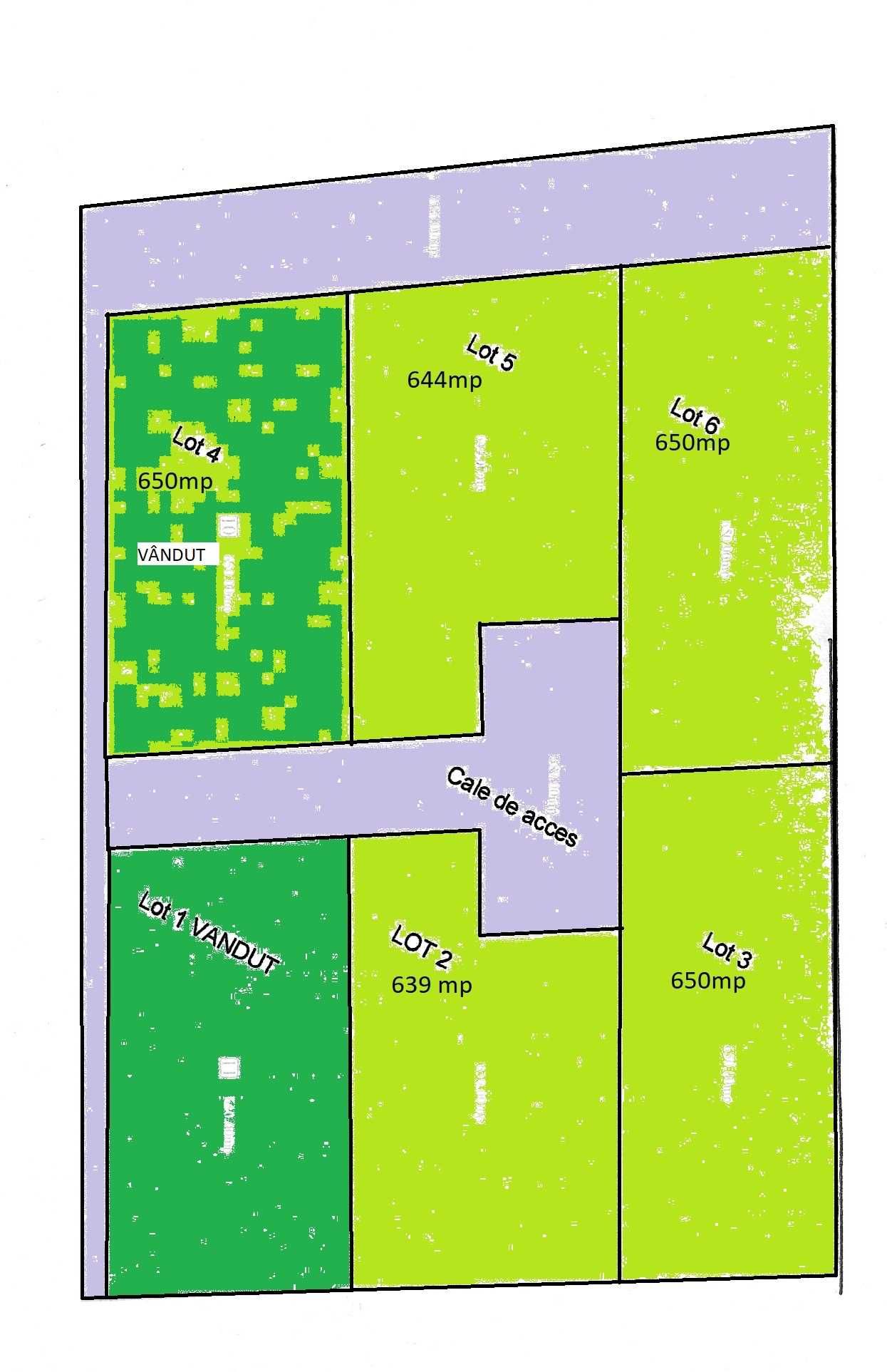 PROPRIETAR - Vând teren de casă în Stupini str. Baciului 650mp