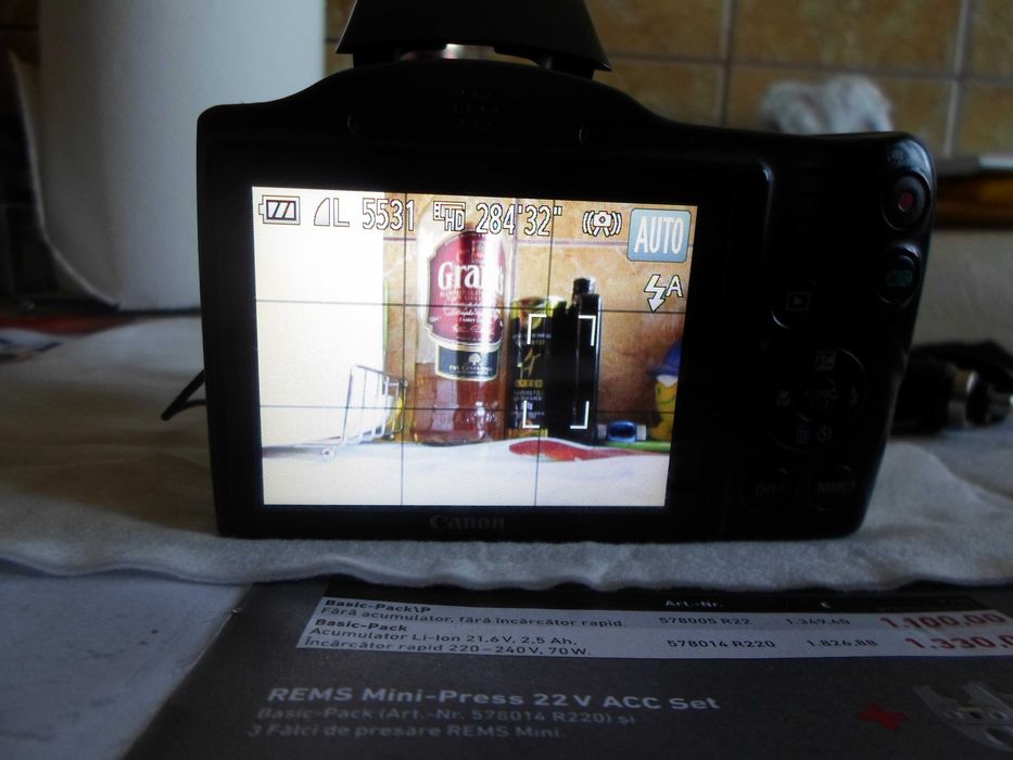 combina Sony MHC-RG30 si Canon SX 410is/Nikon P100