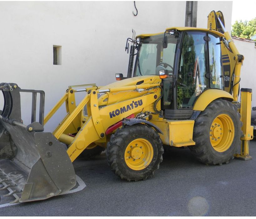 Dezmembrez Komatsu WB93R, WB93S, WB97R, WB97S – piese