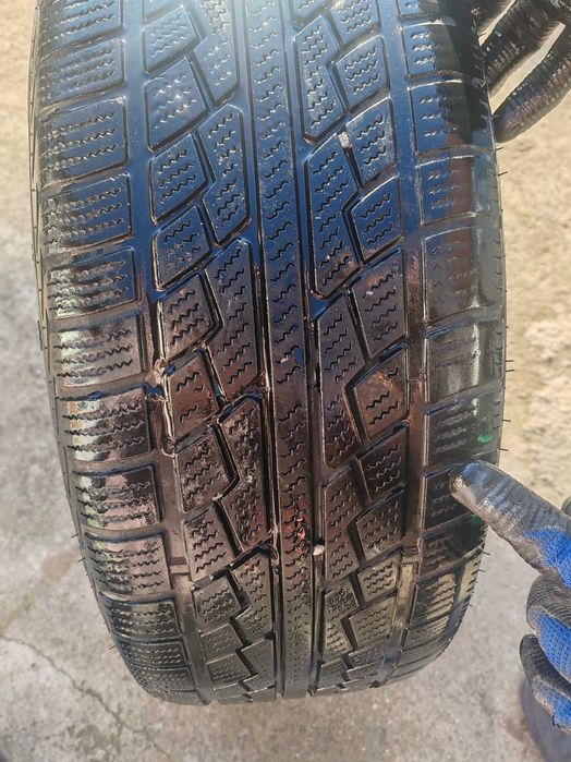 Cauciucuri M+S 215/55 R16+ jante tabla