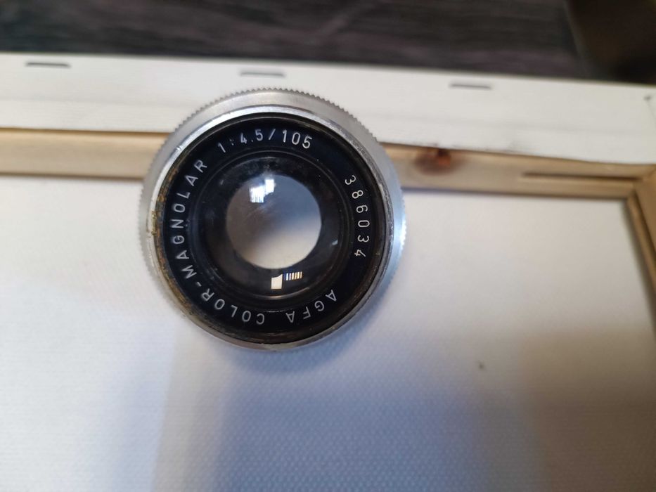 obiectiv aparat marit AGFA  magnolar 4.5 105