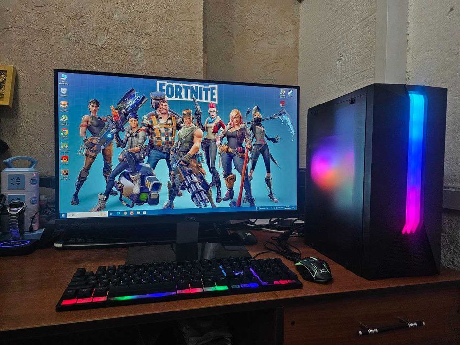 Игровой ПК. Все новое упаковке. Intel i5/RX570/12GB+27"монит (подарок)