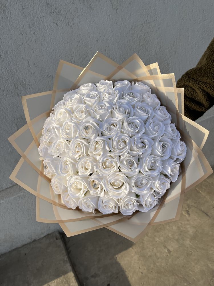 Buchet trandafiri de sapun