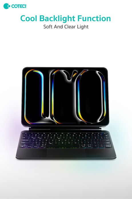 Ipad A16 Ipad pro 11 M2/M4 keyboard folio Чехол клавиатура