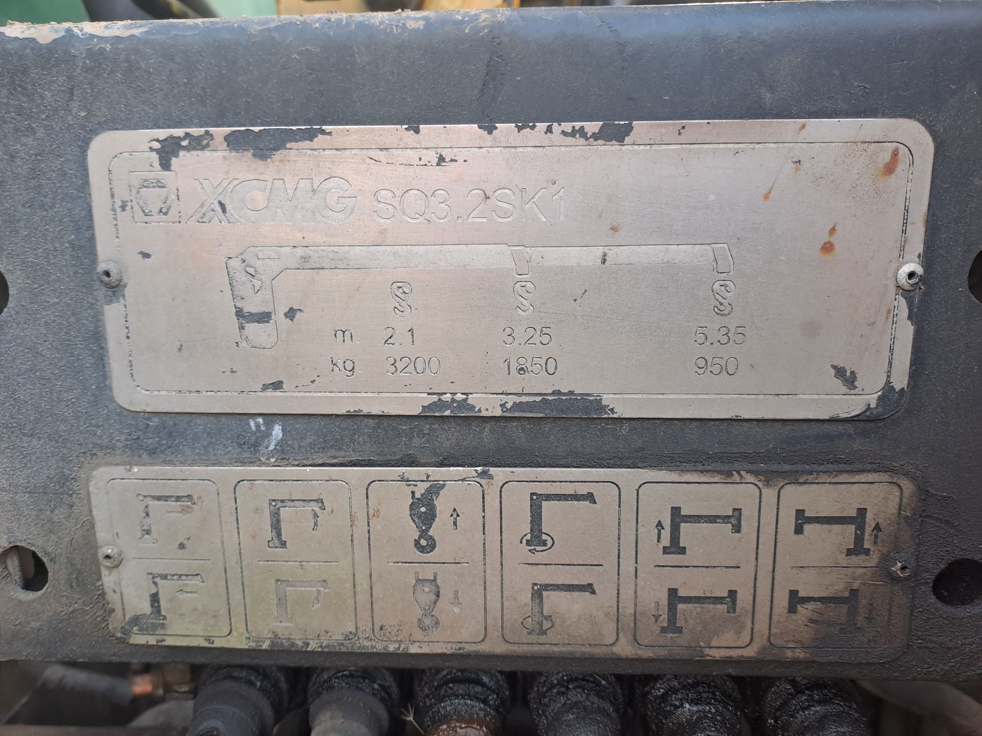 Кму xcmg 3,2 манипуляторная установка.