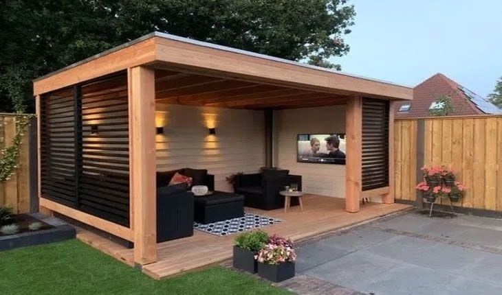 Foișoare și terase de gradina