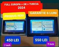 Gps 7/9 inch camion/autoturism/autocar 2024 Full Europa+UK+Turc Garant