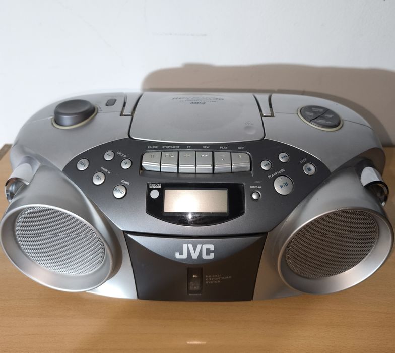 Сиди радио касетофон JVC