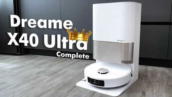 Робот-пылесос Dreame X40 Ultra Complete Высокое Качество Очистки!
