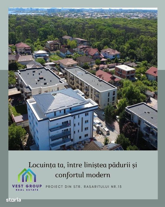Apartament 3 camere Residence Rasaritului Vest Group Padure