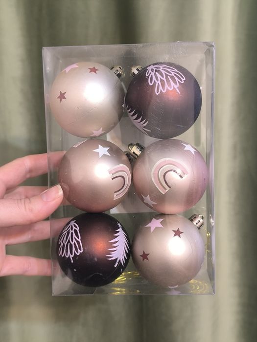 Globuri /ornamente pentru brad/ Crăciun (162 buc)