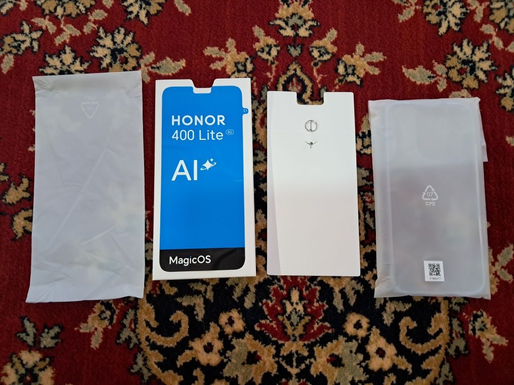 Honor 400 Lite чёрный 8/256 gb + рюкзак honor в подарок