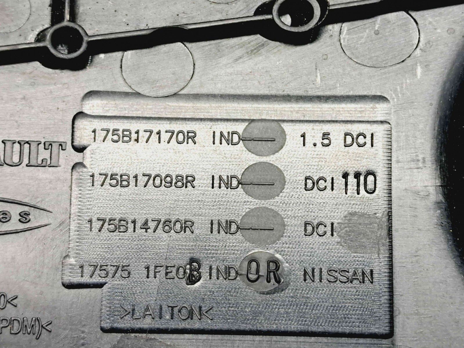 Capac motor Renault Megane 3 (B95) [Fabr 2008-2016] 175B17170R 1.5 DCI