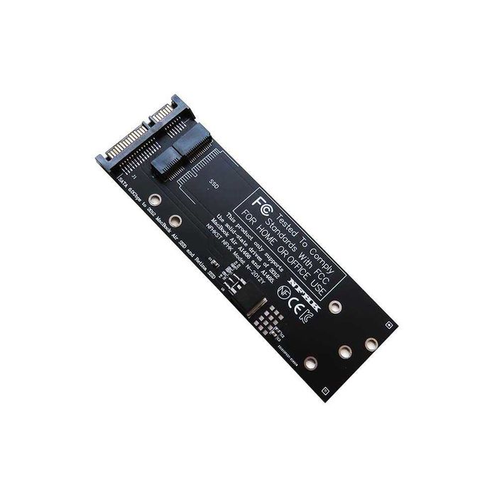 Adaptor SSD 7 + 17 pin la SATA 22 pini Macbook Air 2012 A1465 A1466