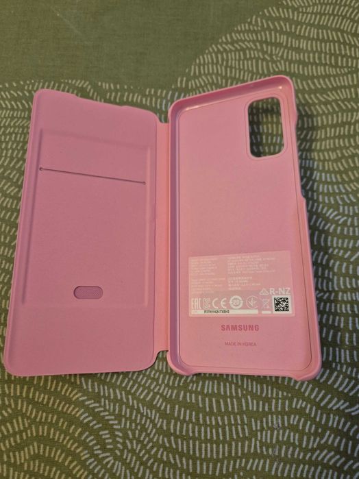 Husa originala Samsung Smart LED View Galaxy S20, roz, noua / EF-NG980