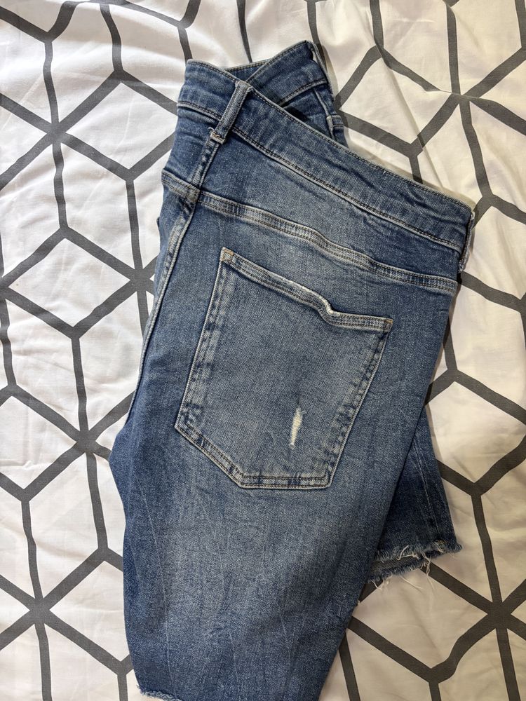 Дънкови къси панталони Bershka