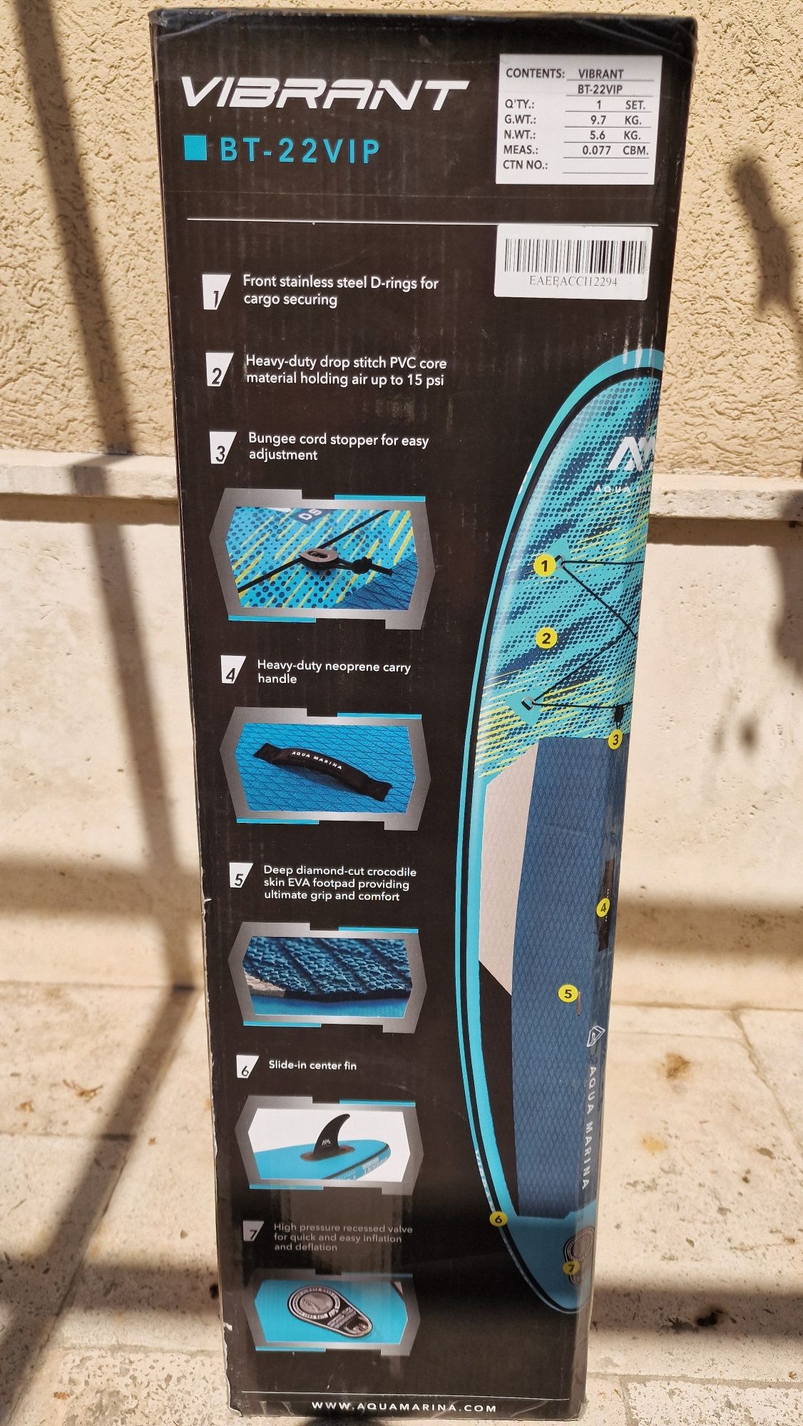 SUP Placa paddleboard Aqua Marina VIBRANT 8 - PENTRU COPII