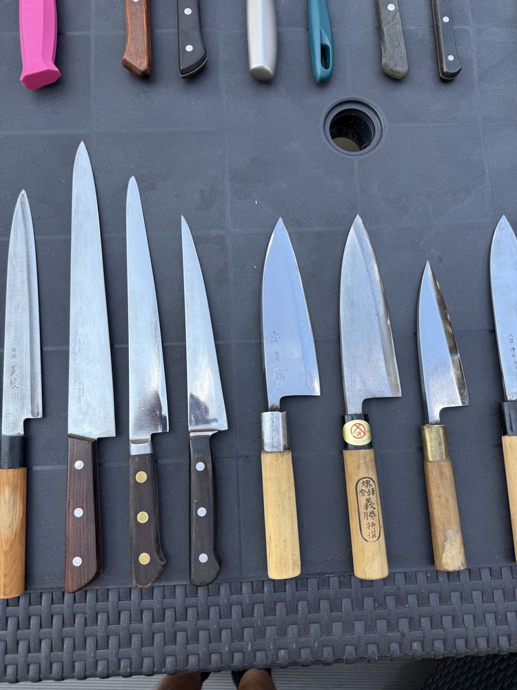 Cutite bucatarie, japoneze, otel carbon, sushi etc