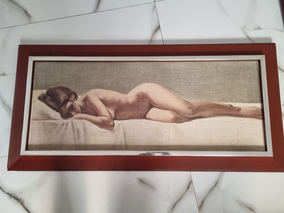 Tablou vintage nude