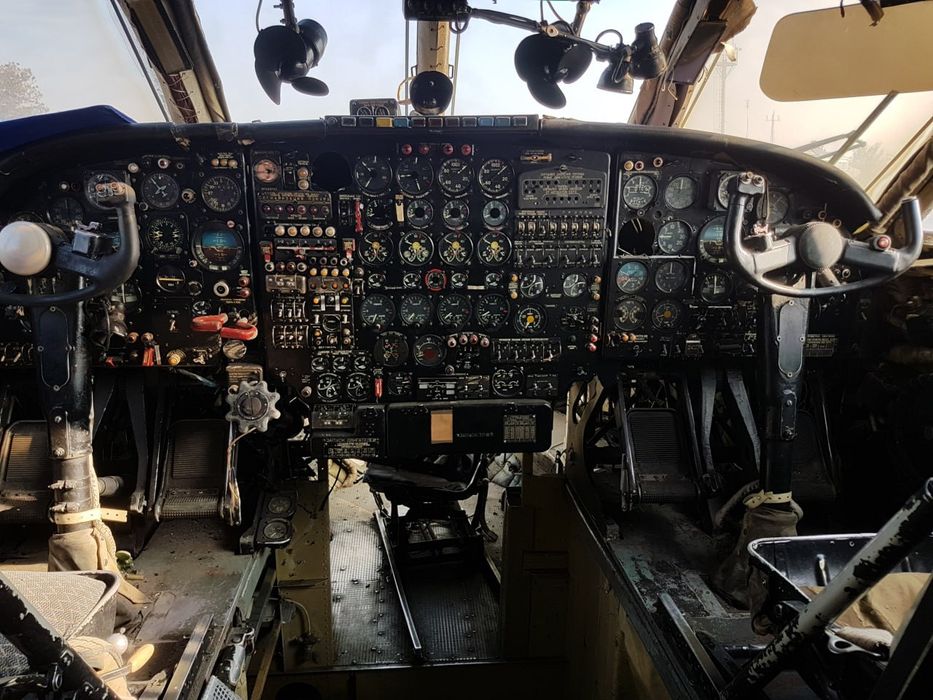 Каркас  самолёта Ан-12
