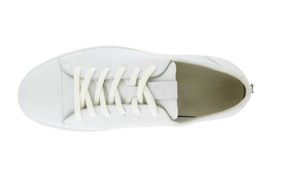 ECCO Men's Soft 7 City Tie Sneaker, White, 46 размер