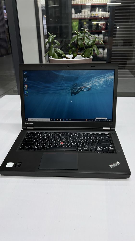 Высокопрочный ноутбук Lenovo ThinkPad T440p Intel Core i3-4000M!