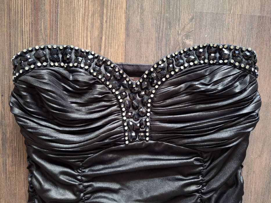 Официална рокля с камъни S