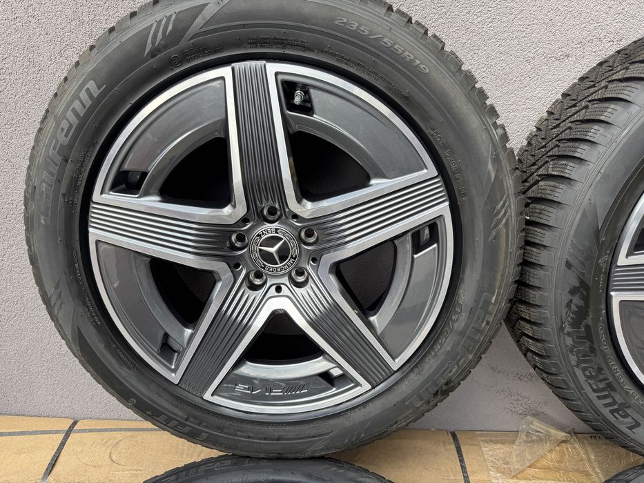 Jante Originale Mercedes AMG R19 GLC A254 W253 echipate iarna noi2025